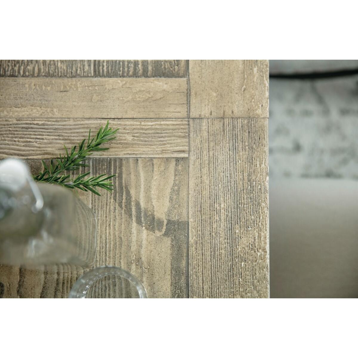 Ciao Bella 84in Trestle Table with 2-18in Leaves in White/Black - Image 5