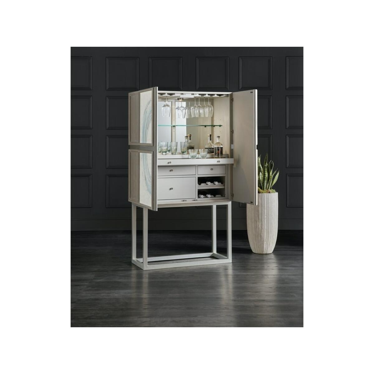 Melange Kandin Bar Cabinet - Image 5