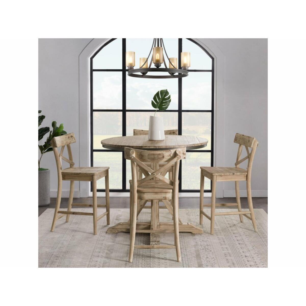 Elements Callista Round Counter Height Dining Table - Image 2