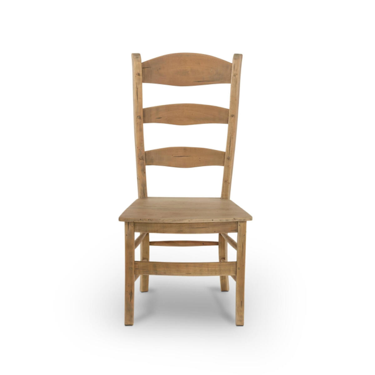 Peg & Dowel Ladder Back w/ Wooden Seat - Image 2