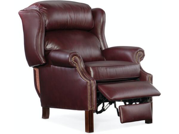 Chippendale Reclining Wing Chair - Image 2
