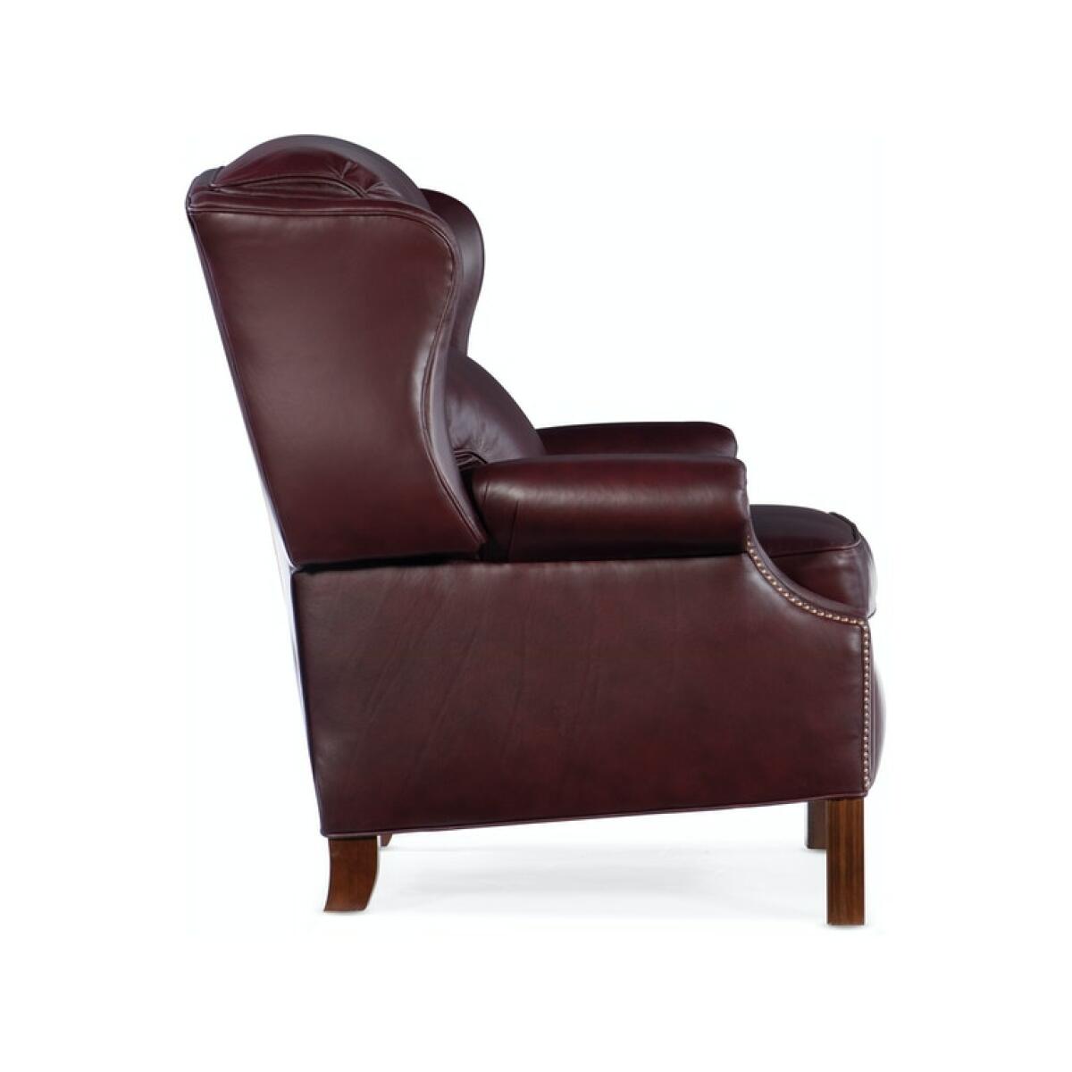 Chippendale Reclining Wing Chair - Image 4
