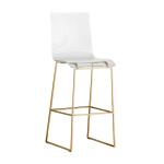 King 30.25" Bar Height Stool - Gold