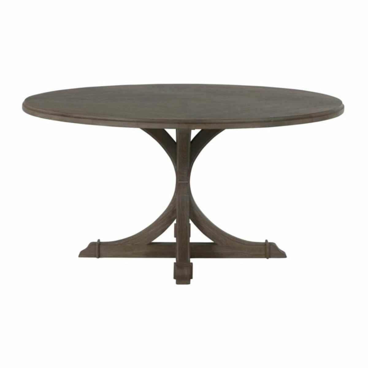 Adams Round Dining Table - Grey - Image 2
