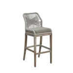 Gray Fiddler Counter Stool