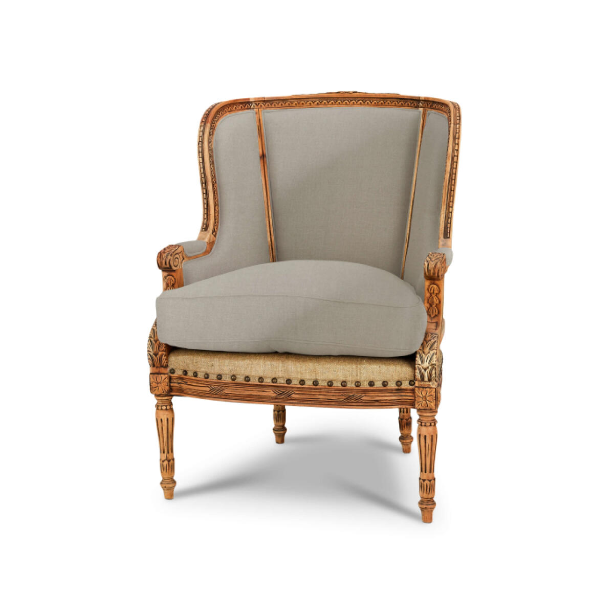 French Wing Chair - Image 2