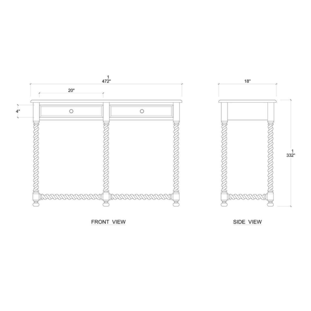 Wilson Console Table - Image 5