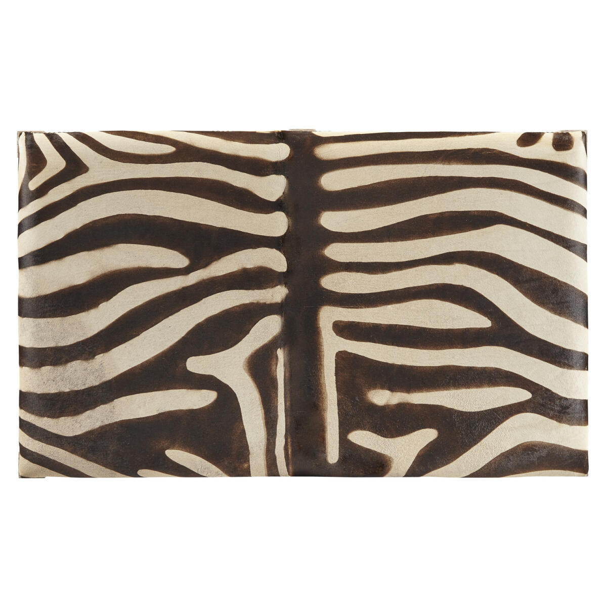 Large Zebra Cocktail Ottoman - Image 2