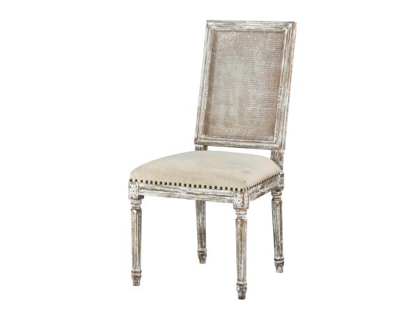Square Maxwell Side Chair (Cottage White w/ Putty) Chairs & Benches Forty West Design Square Maxwell Side Chair (Cottage White w/ Putty) Chairs & Benches Forty West Design