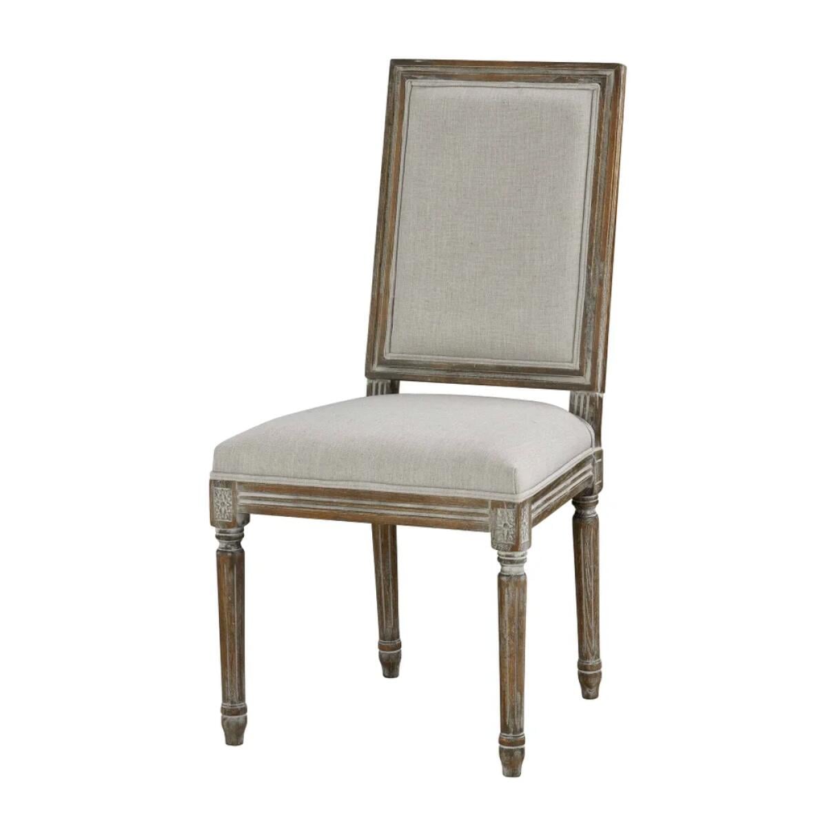 Square Maxwell Side Chair (Grey) - Image 4