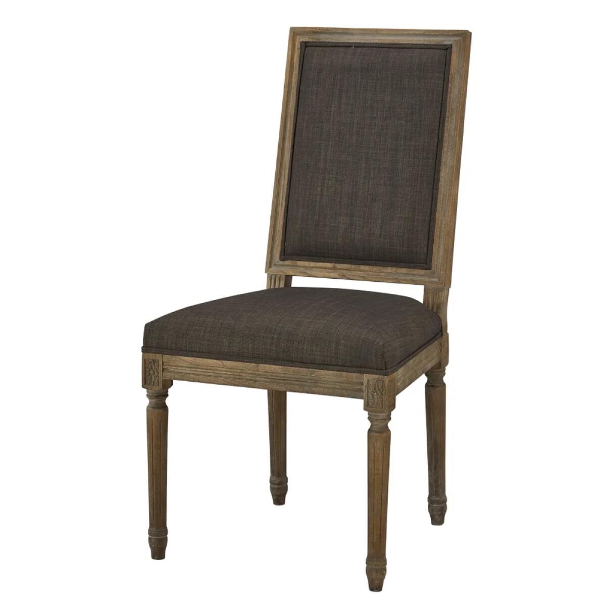 Square Maxwell Side Chair (Urban Bark) - Image 4