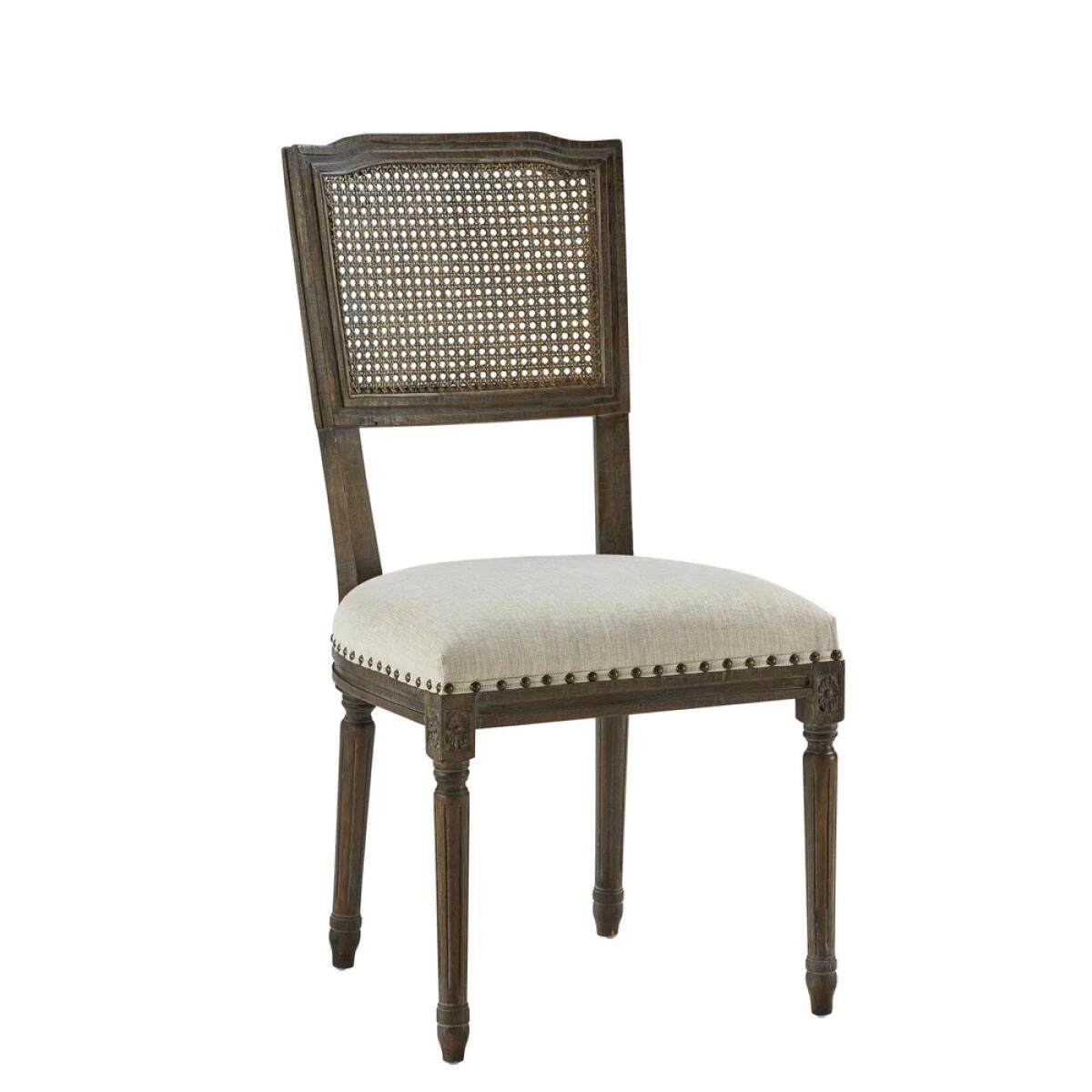 Camille Side Chair (French Linen) - Image 4