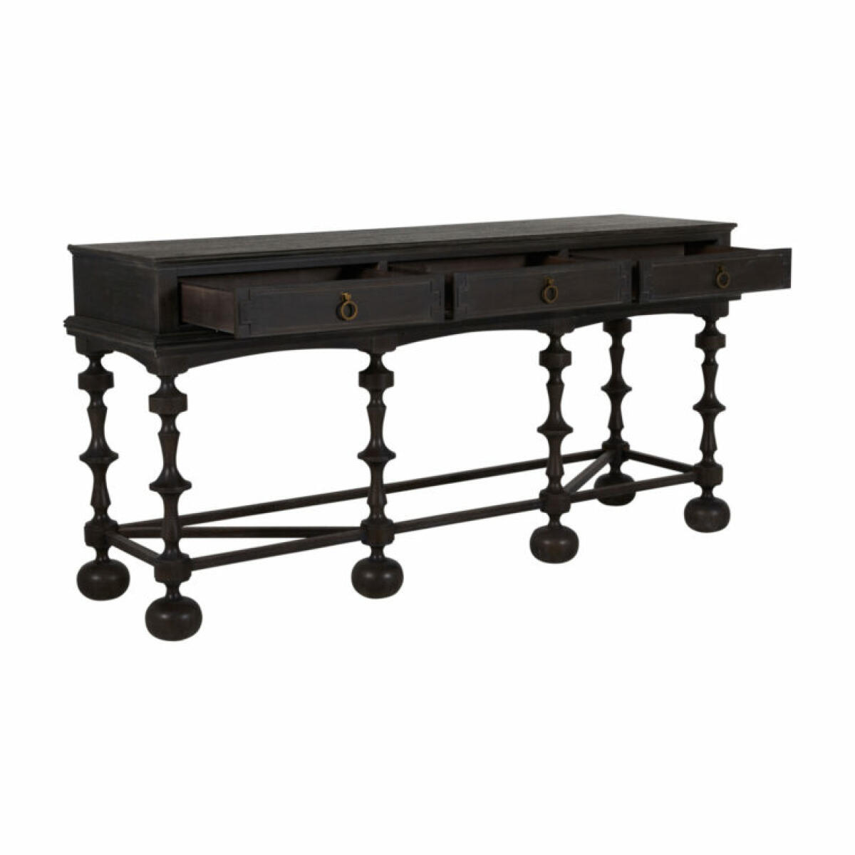Arrington Console Table-Black - Image 2