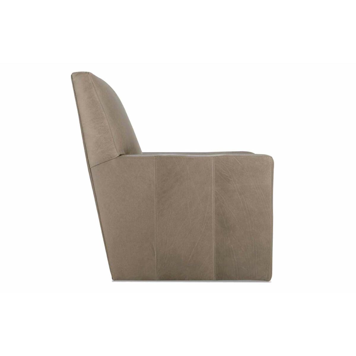 Carlyn Leather Swivel Glider - Image 3