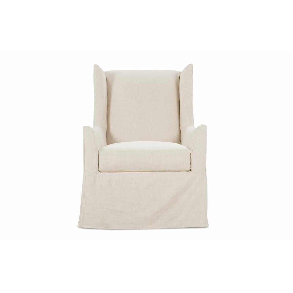 Ellory Slipcover Swivel Chair - Image 2