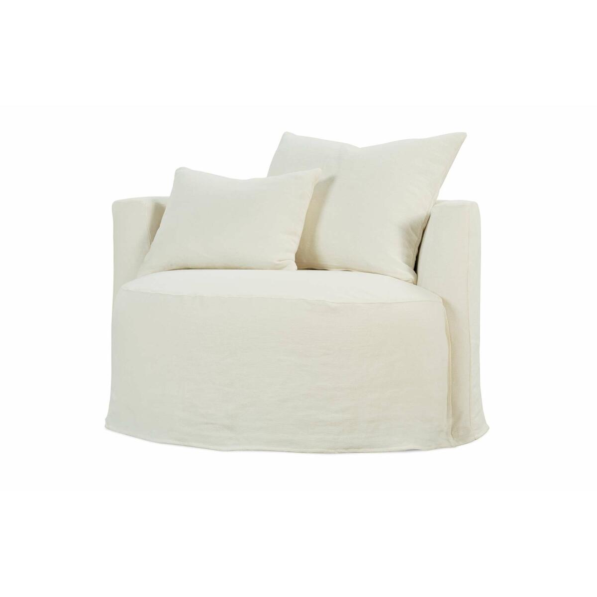 Leander Slipcover Chair - Image 2