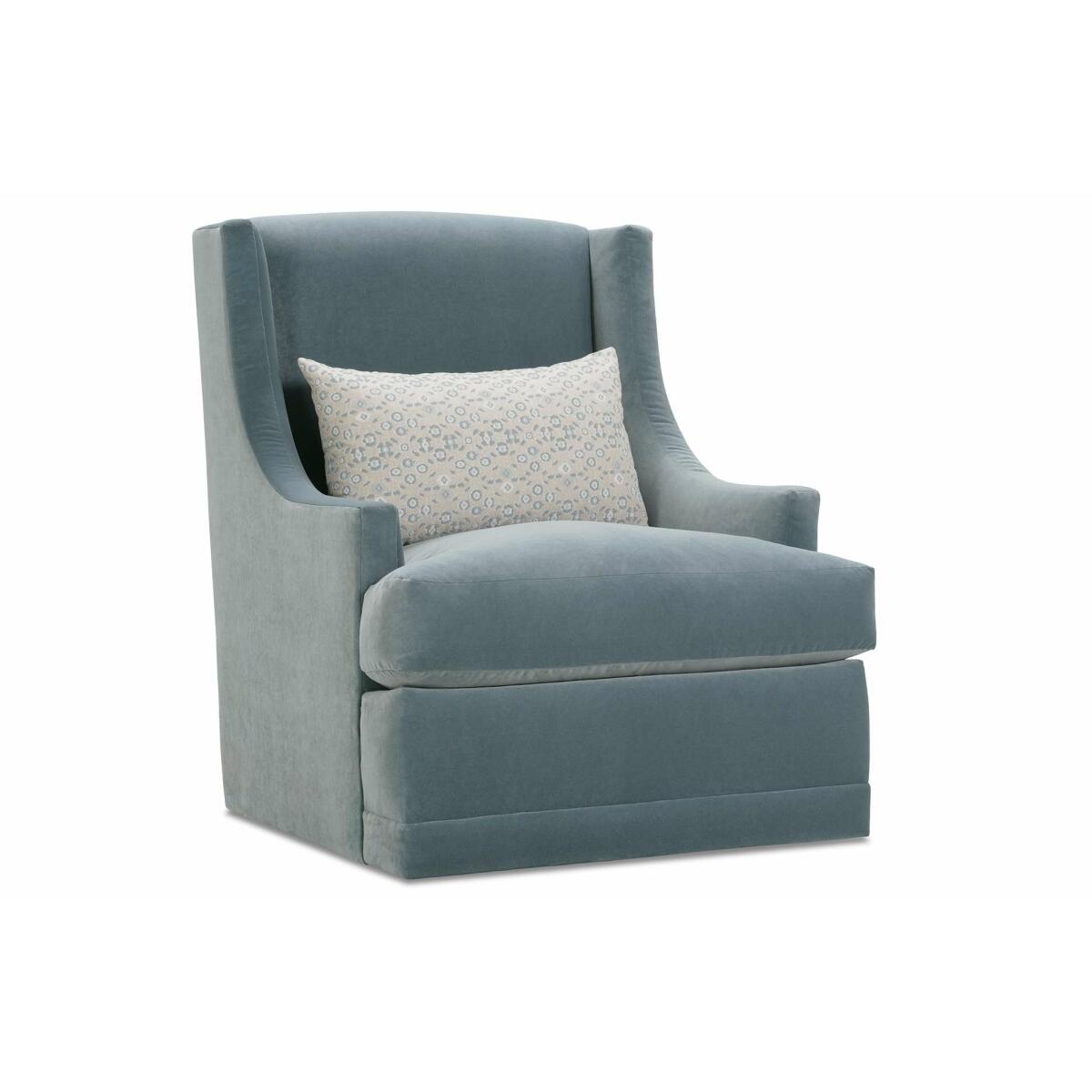 Lindsay Swivel Chair - No Nailhead Trim - Image 3