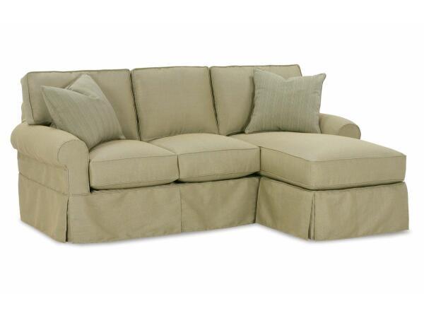 Nantucket Three Cushion Chaise Sofas Customizable