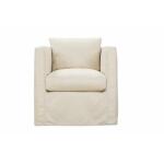 Rothko Slipcover Swivel Chair
