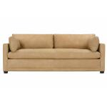 Sylvie 88" Express Butterscotch Leather Sofa