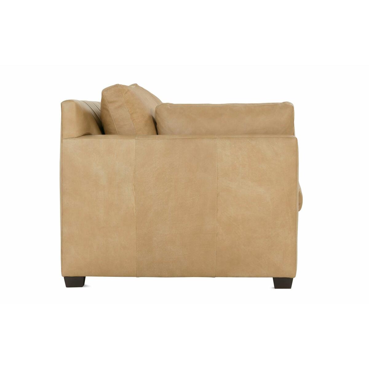 Sylvie 88" Express Butterscotch Leather Sofa - Image 3
