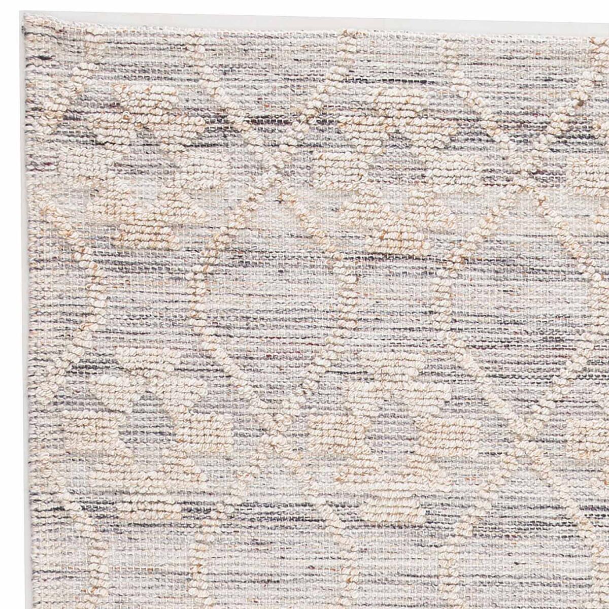 Raised Ikat Dove Rug - Image 2