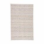 Raised Ikat Dove Rug