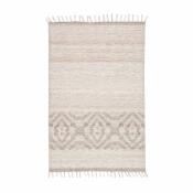 Tribal Stripe Almond Rug