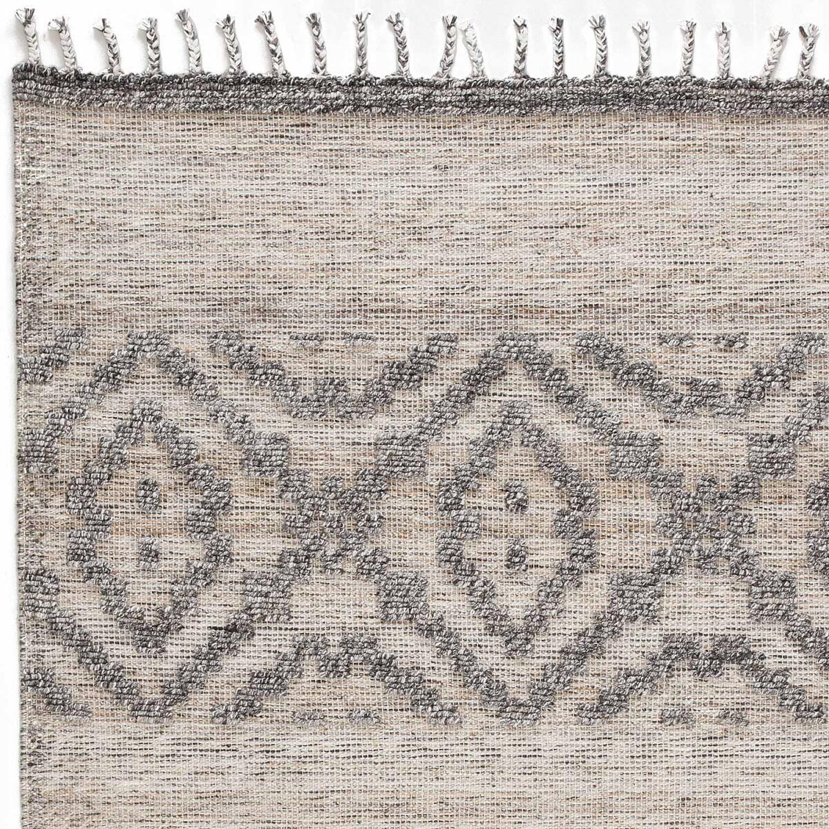 Tribal Stripe Stone Rug - Image 2