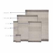 Shaggy Pewter Rug - Image 3