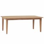 Croquet Teak Rectangular Farm Table