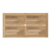 Croquet Teak Rectangular Farm Table - Image 2
