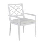 Elegante Aluminum Arm Chair