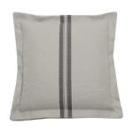 Vintage Stripe Pewter 22x22