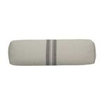 Vintage Stripe Pewter Bolster