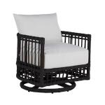 Newport Barrel Swivel Chair Onyx