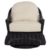 Soho Woven Swivel Glider Raffia - Image 2