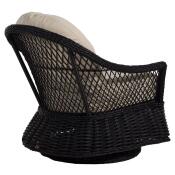 Soho Woven Swivel Glider Raffia - Image 4