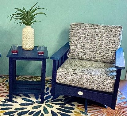 Deep Seat Swivel Arm Chair Deep Seat Swivel Arm Chair - Image 1