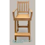 Side Chairs With Arms Bar Height