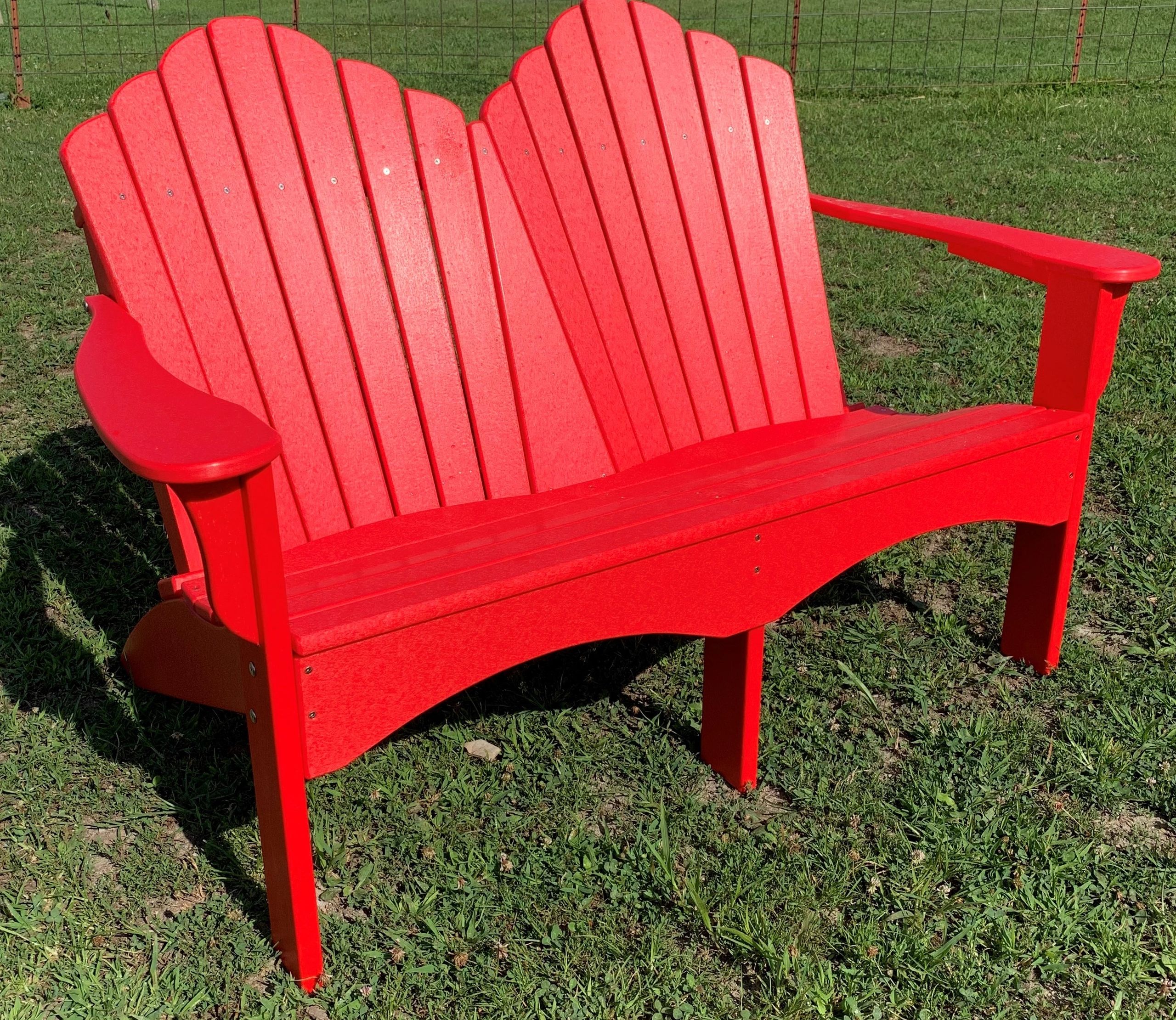 4′ Adirondack Love Seat 4' Adirondack Love Seat - Image 1