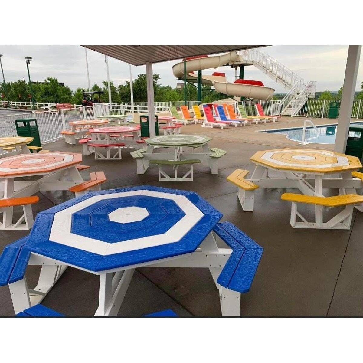 Octagon Picnic Table - Image 3