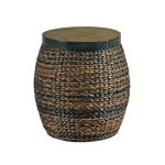 Hidden Treasures Round Accent Table