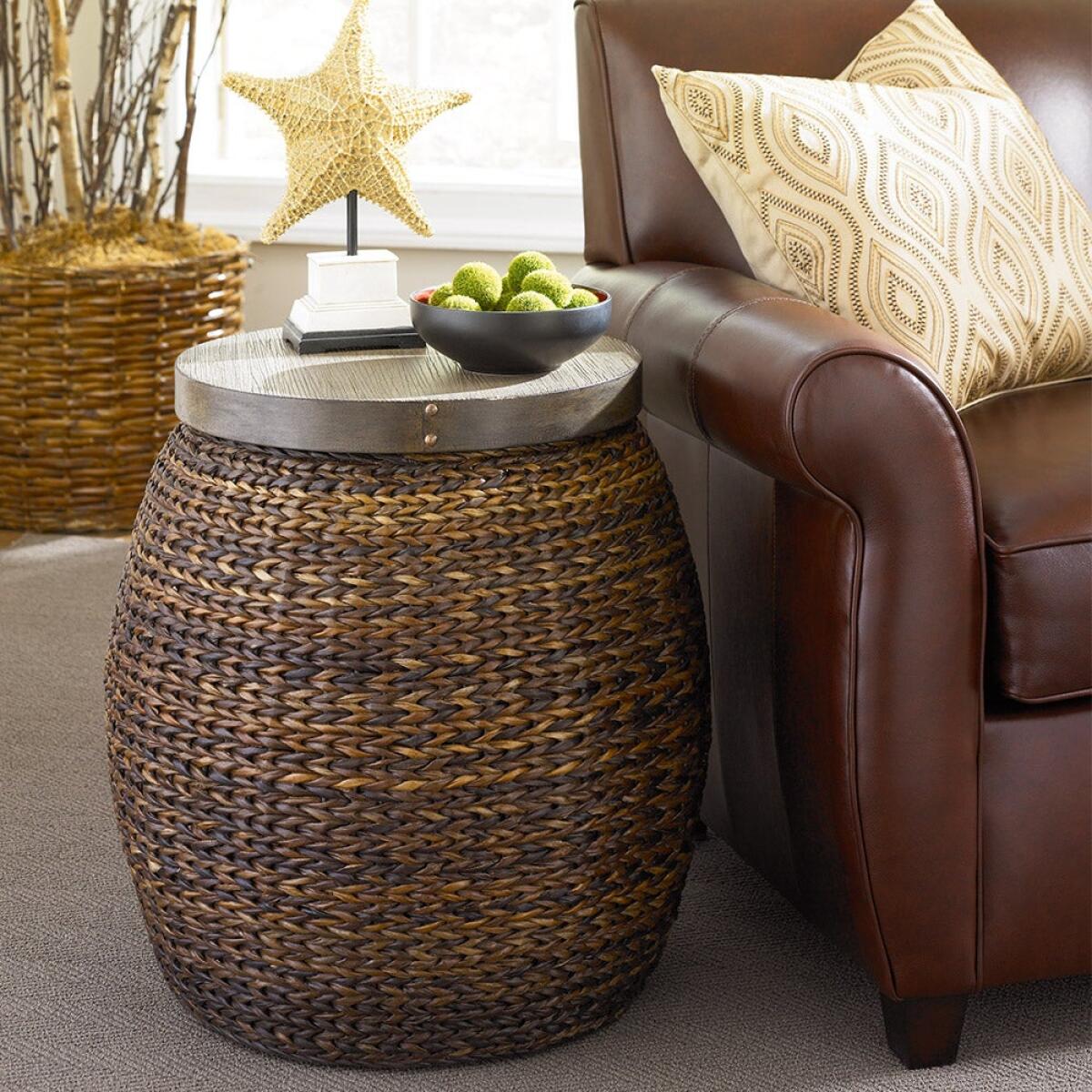 Hidden Treasures Round Accent Table - Image 2