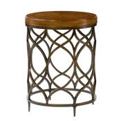 Hidden Treasures Round Lamp Table