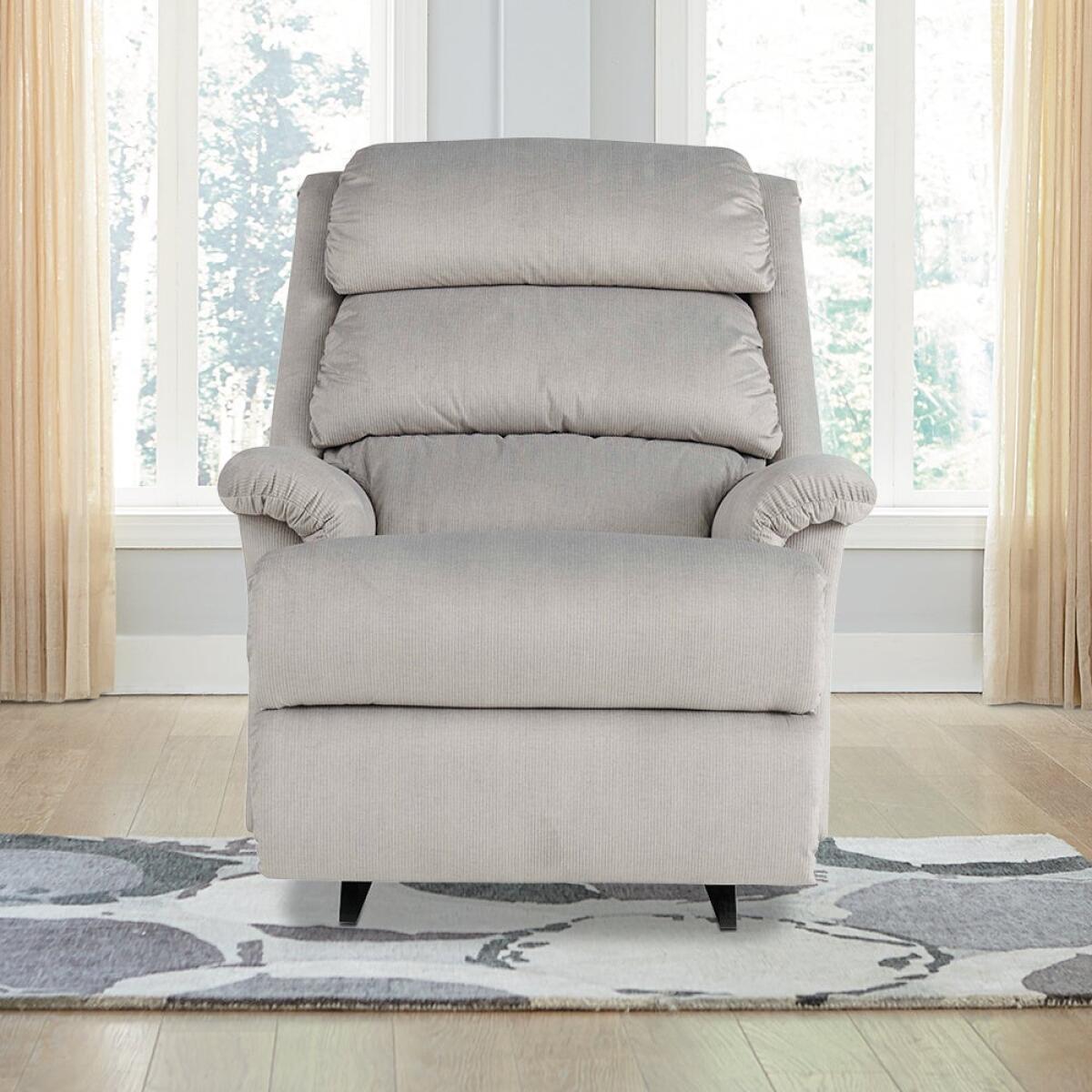 Astor Power Rocking Recliner w/ Headrest & Lumbar - Image 2