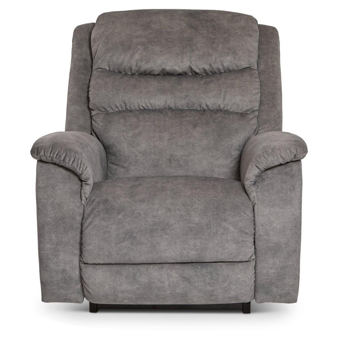 Rosewood Power Rocking Recliner w/ Headrest & Lumbar - Image 2