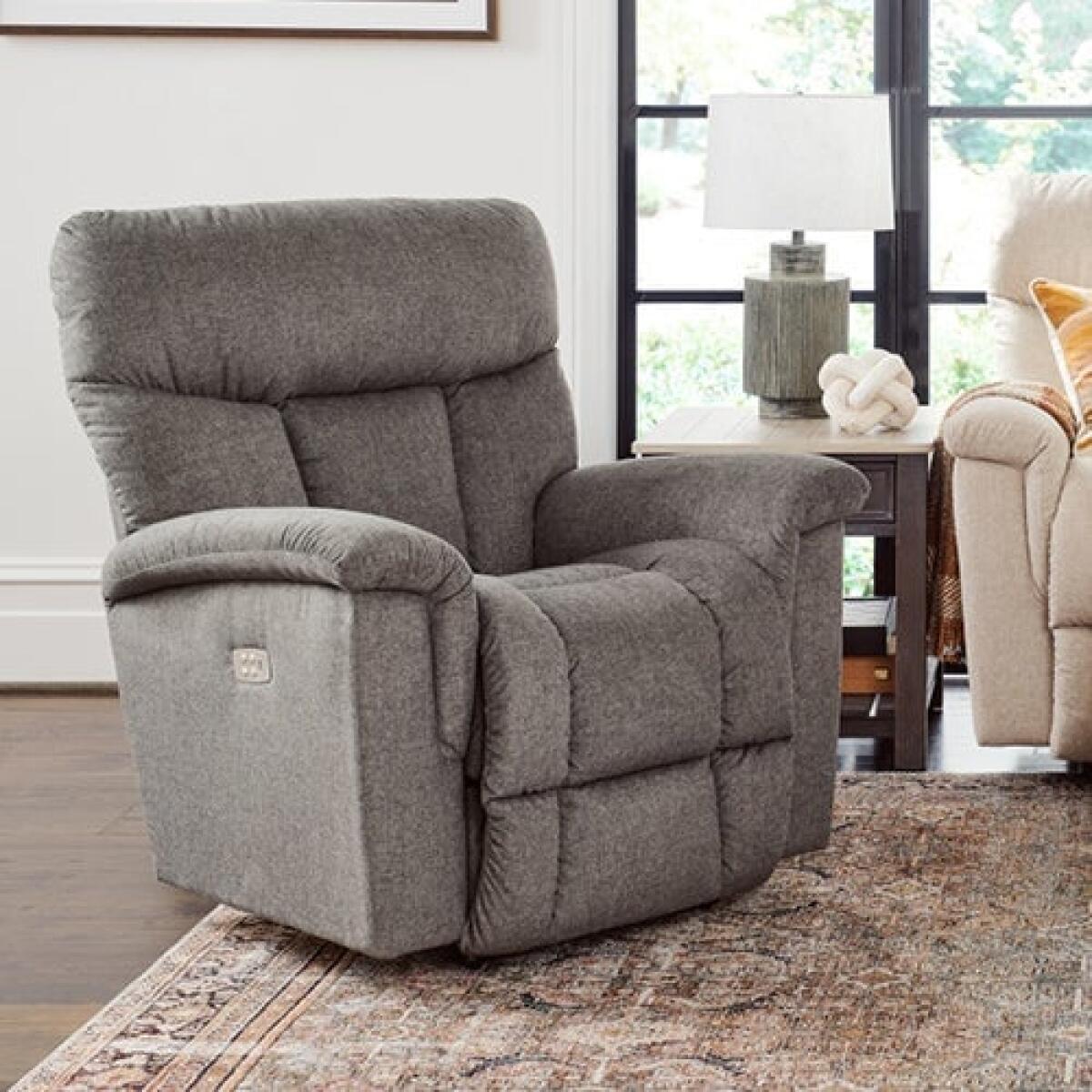 Mateo Power Rocking Recliner w/ Head Rest & Lumbar - Image 2