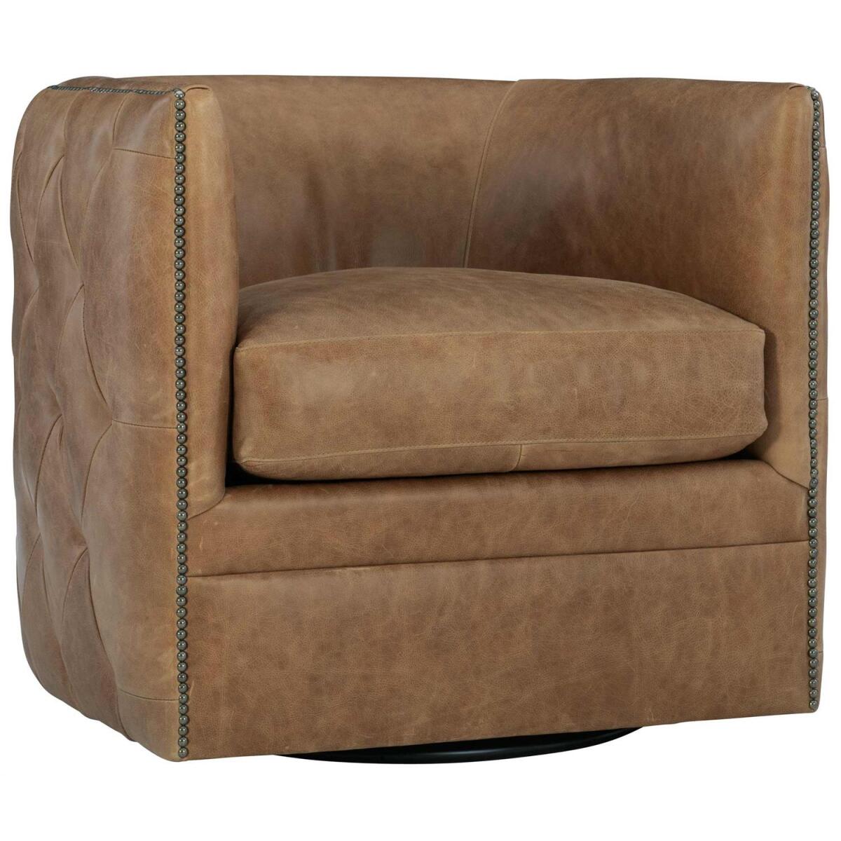 Palazzo Leather Swivel Chair 212SLIO - Image 2