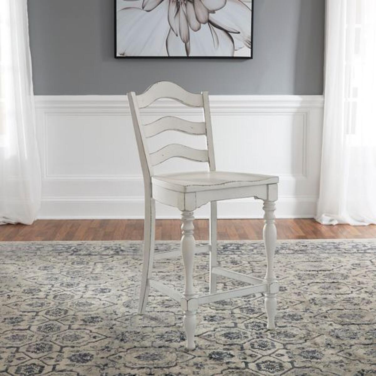 Magnolia Manor Ladder Back Counter Chair  - Image 4